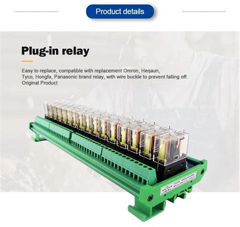 Huaqingjun Spdt 16 Channel Relay Module G2r 1 1no 1nc Relays Modules