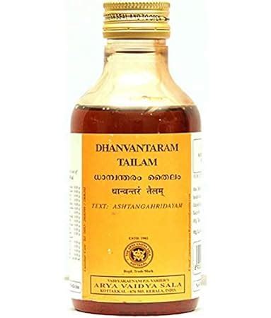 Buy Kottakkal Arya Vaidya Sala Ayurvedic Dhanwantaram Tailam Ml