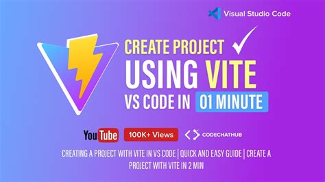 Creating A Project With Vite In Vs Code Quick And Easy Guide Create