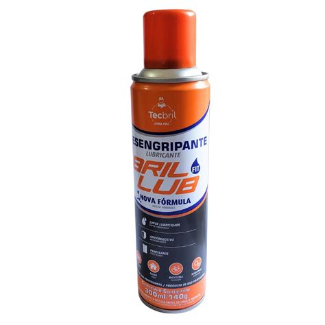 Kit Lubrificante Desengripante Spray Bril Lub Ml G