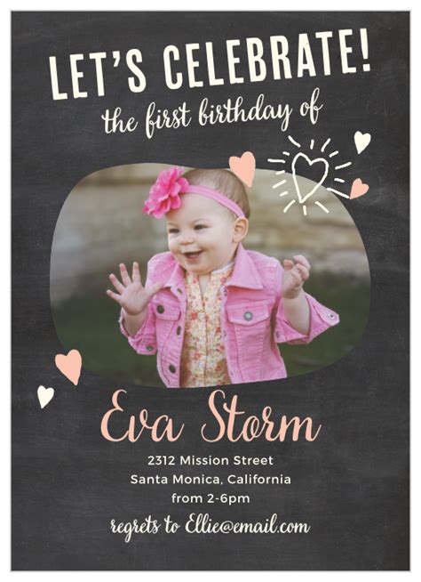 Printable Invite Wildflower Birthday Invite Boho Birthday Invite St