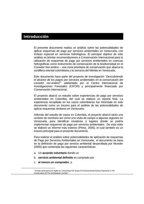 Pdf Potencialidades De Implementaci N De Esquemas De Pagos Por