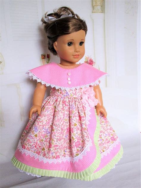 Pink Party Dress For 18 Inch Dolls Like The American Girl Etsy Doll