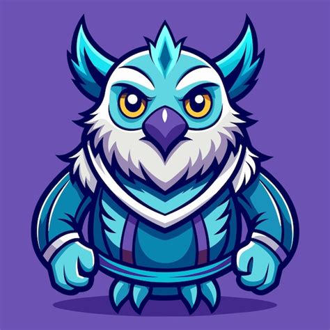 Premium Vector Owl Twitch Mascot Logo