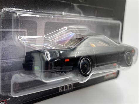 Hot Wheels Premium Night Rider KITT Car Black Etsy