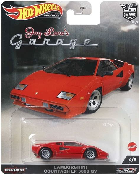 Машинка Hot Wheels Lamborghini Countach LP S Premium Хот Вилс Премиум купить с