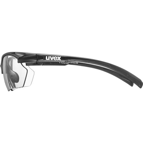 Uvex Sportstyle S V Radbrille Sportbrille Black Matt Smoke