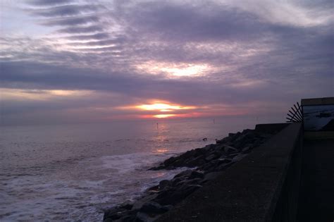 Withernsea Beach - Photo "Sunrise" :: British Beaches