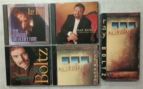 Ray Boltz Cd Lot The Concert Of A Lifetime Allegiance Vhs No Greater