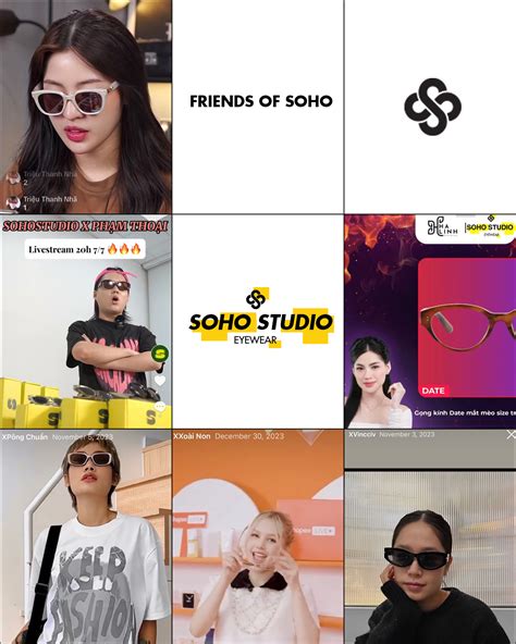 Kính mát nam nữ thời trang BOLD Soho Studio gọng oval hot trend mới với thiết kế bo tròn đen