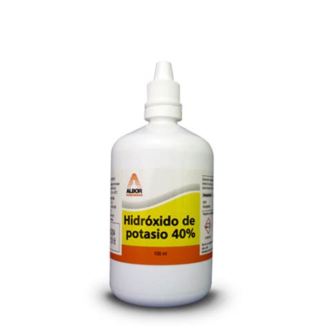 Hidroxido De Potasio 40 Fco X 100 Ml Albor Labmedica Diagnóstica