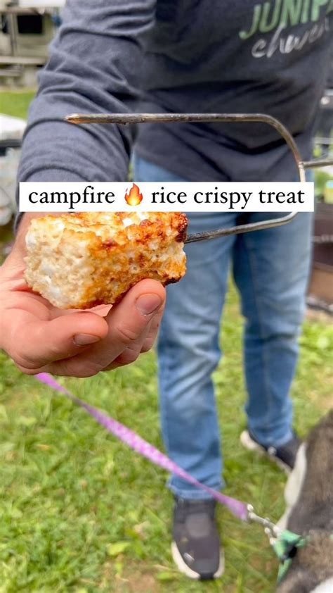 Timothy Clowers On Instagram Campfire Rice Crispy Treat Roasted