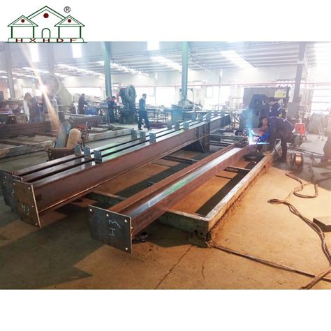 High Performance Iso Certified Nude Packed Prefabricated Workshop Steel Structure House