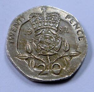 1982 20p COIN, CIRCULATED, FREE POSTAGE | eBay