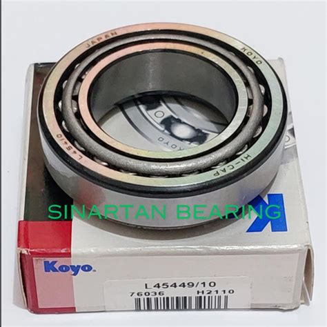 Jual BEARING RODA DEPAN DALAM PANTHER 45449 10 KOYO L45449 10 KOYO