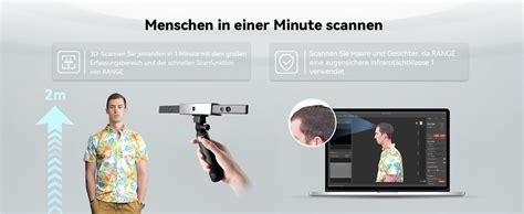 Revopoint Range D Scanner Geeignet F R Gro E Und Sehr Gro E Objekte