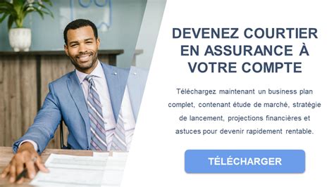 Courtier En Assurances Exemple Gratuit De Business Plan