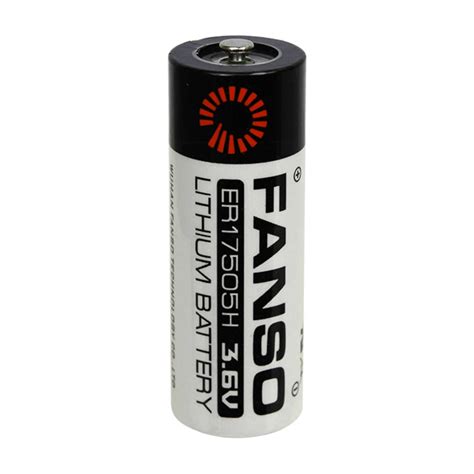 Fanso ER17505H A Size 3 6V 3600mAh High Capacity Lithium Thionyl