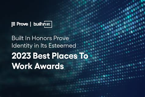 Built In Honors Prove Identity In Its Esteemed 2023 Best Places To Work