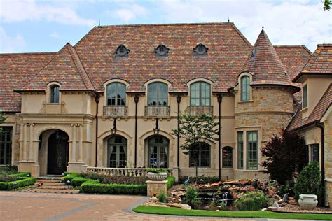 French Chateau Traditional Exterior Dallas By Firmitas Design