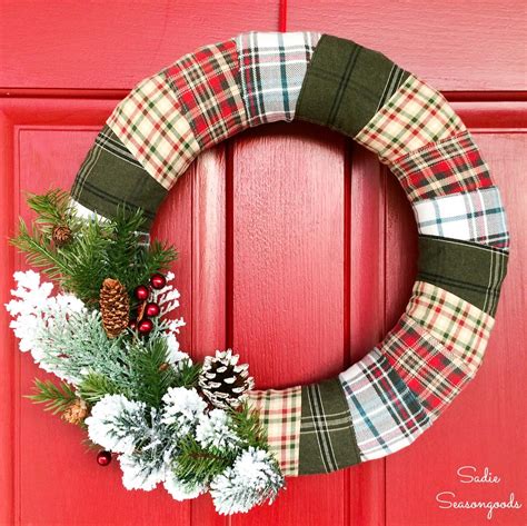 Christmas Plaid Projects And Craft Ideas For A Tartan Tannenbaum