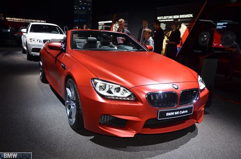 2013 Frankfurt Auto Show Bmw M6 Convertible And Bmw M6 Gran Coupe