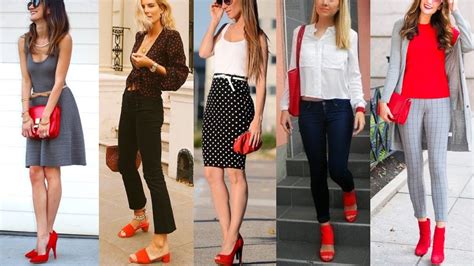 10 Formas De Combinar Zapatos Rojos De Plataforma Impacta Con Tu Estilo