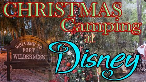 Christmas Tenting At Disney S Fort Wilderness A Inexperienced Persons