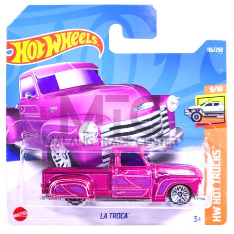 Ungu Hot Wheels Short Card La Troca Purple Pink Shopee Philippines