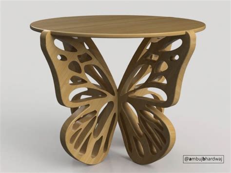 Butterfly Round Table | Nature-Inspired Furniture Design