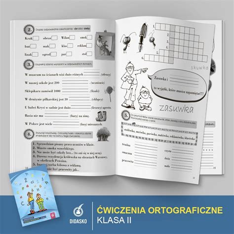 Wiczenia Ortograficzne Klasa Ortografia Materia Y Dodatkowe