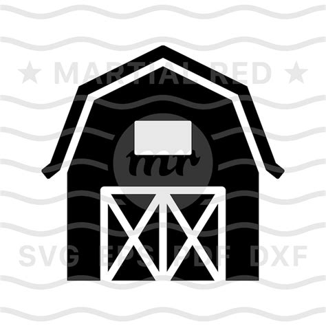 Farmhouse Barn Svg