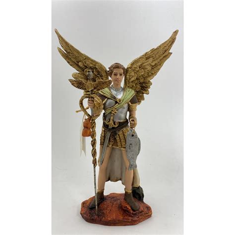 St. Raphael the Archangel Statue - 13" | The Catholic Company®