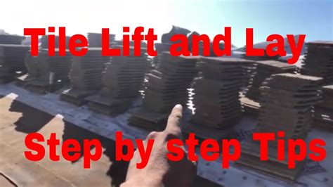 Step By Step Tile Lift And Lay SECRETS And Tips YouTube