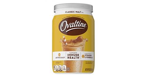 Ovaltine Classic Malt Powdered Drink Mix For Hot And Cold