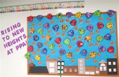 Hot Air Balloon Bulletin Board Door Decorations Classroom Hot Air Balloon Classroom Theme
