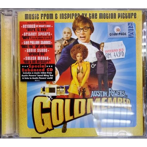 Austin Powers In Goldmember Original Soundtrack CD Shopee Malaysia