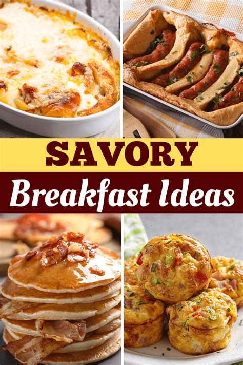 18 Savory Breakfast Ideas Insanely Good