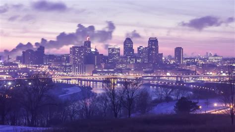 Skyline at Dusk in St. Paul, Minnesota image - Free stock photo ...