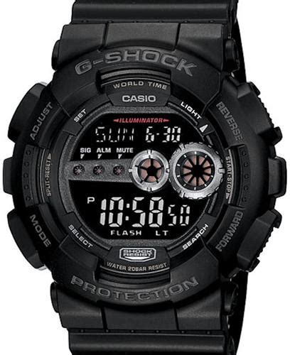 Casio G Shock Wrist Watches G Shock X Large Black Gd100 1b