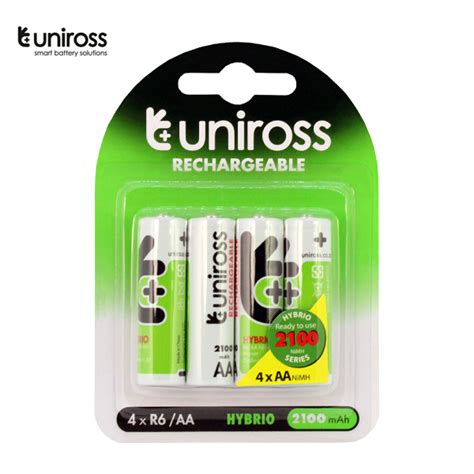 UNIROSS Rechargeable Batteries BBLSA