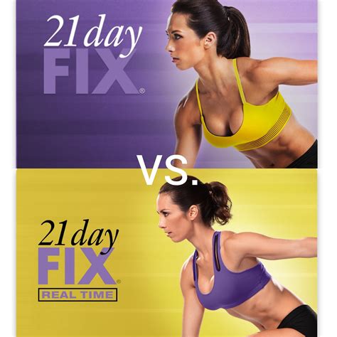 21 Day Fix Vs 21 Day Fix Real Time