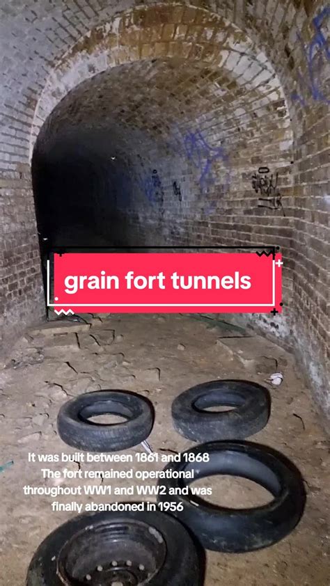 The old grain fort tunnel : r/Medway