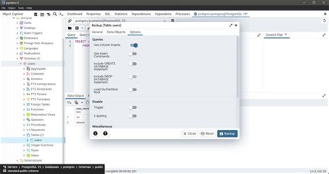 How To Take Backup And Restore A Table In PostgreSQL