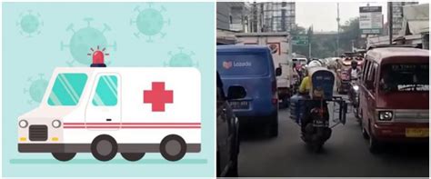 Tukang Galon Ini Bantu Ambulans Saat Macet Aksinya Jadi Sorotan