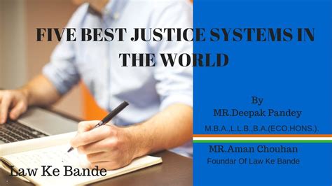 Five Best Justice Systems In The World Youtube