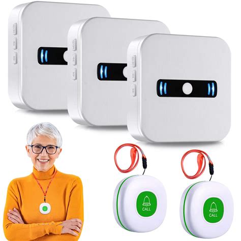 Daytech Caregiver Pager For Seniors Emergency Pager System For Elderly