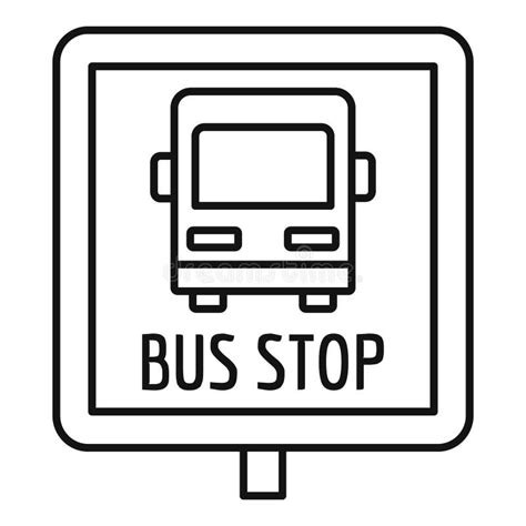 Bus Stop Sign European Stock Illustrations 127 Bus Stop Sign European