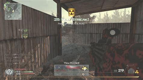 Thermal WA2000 Nuke On Wasteland OG MW2 In 2023 YouTube