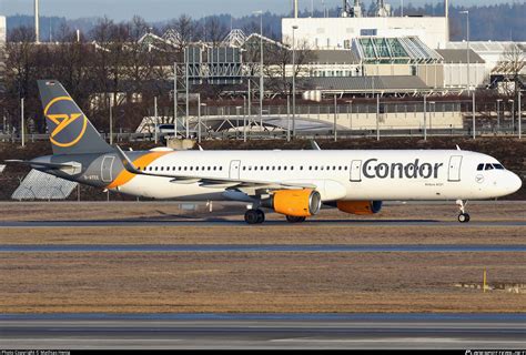 D ATCC Condor Airbus A321 211 WL Photo By Mathias Henig ID 1551312